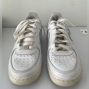 Nike Classic White Lace-Up Sneakers